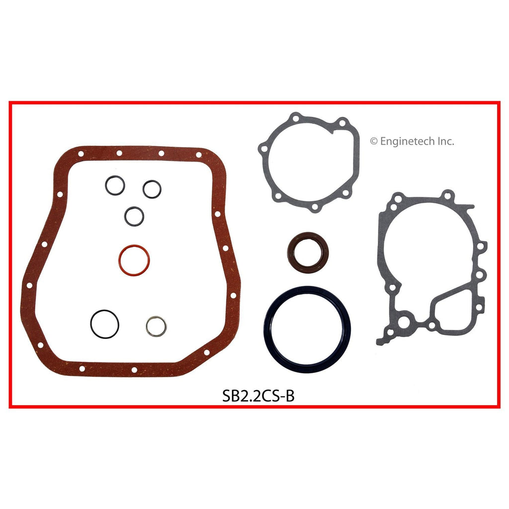 Enginetech SB2.2K-1 Engine Full Gasket Set for Subaru Cars and Trucks
