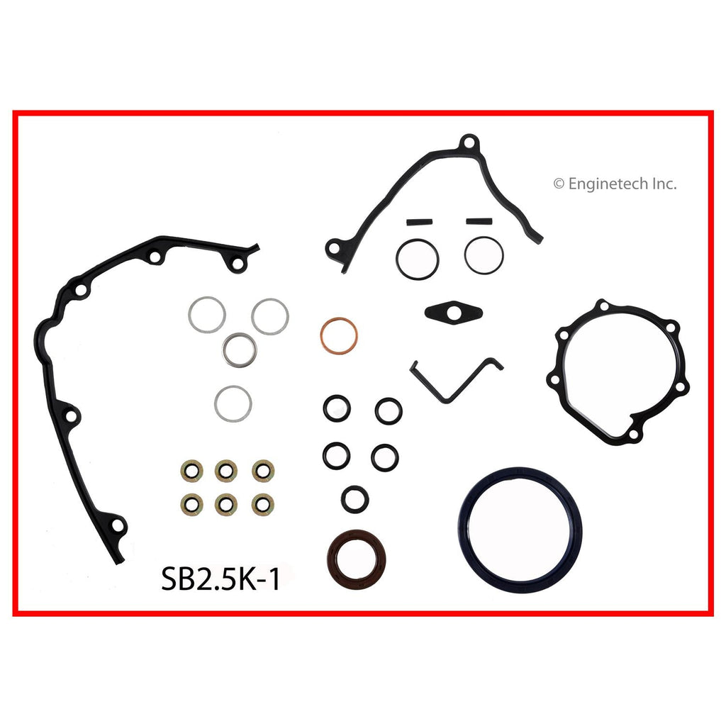 Enginetech SB2.5K-1 Engine Full Gasket Set for Subaru Cars and Trucks