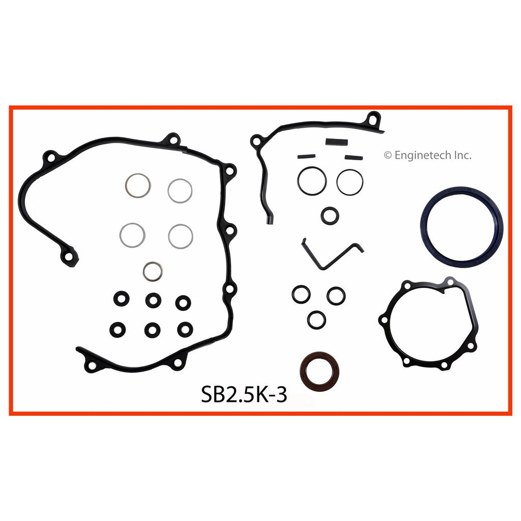 Enginetech SB2.5K-3 Engine Full Gasket Set for Subaru Baja (2003-2005)