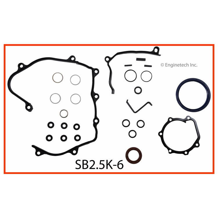 Enginetech SB2.5K-6 Engine Full Gasket Set for Subaru Cars and Trucks