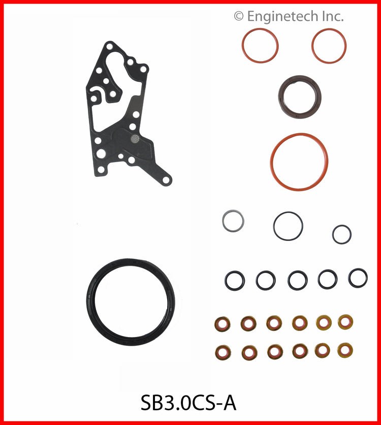 Enginetech SB3.0CS-A Engine Lower End Gasket Set for Subaru Outback