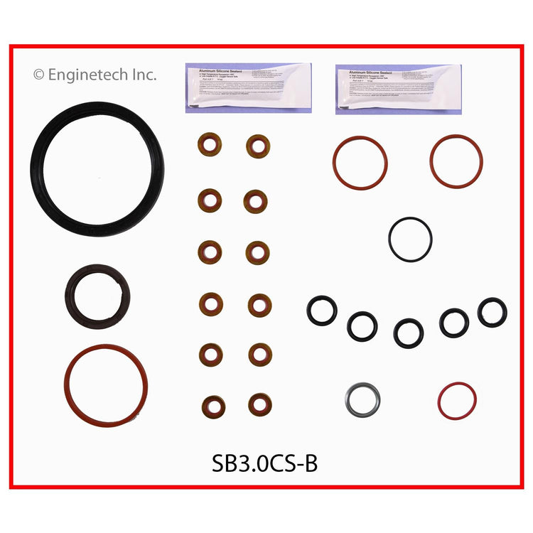 Enginetech SB3.0CS-B Engine Lower End Gasket Set for Subaru Outback and Tribeca