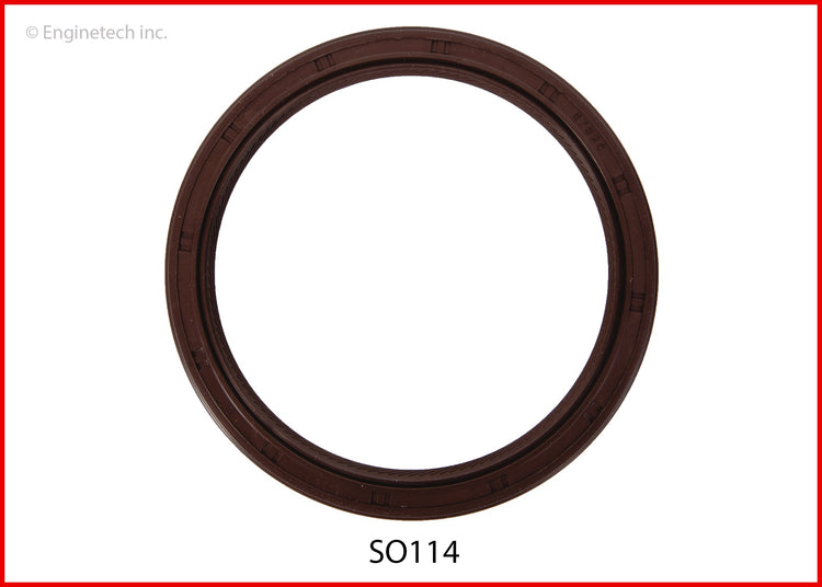 Enginetech S0114 Engine Rear Crankshaft Seal – 2 Piece Double Lip for Chrysler, Hyundai, Dodge