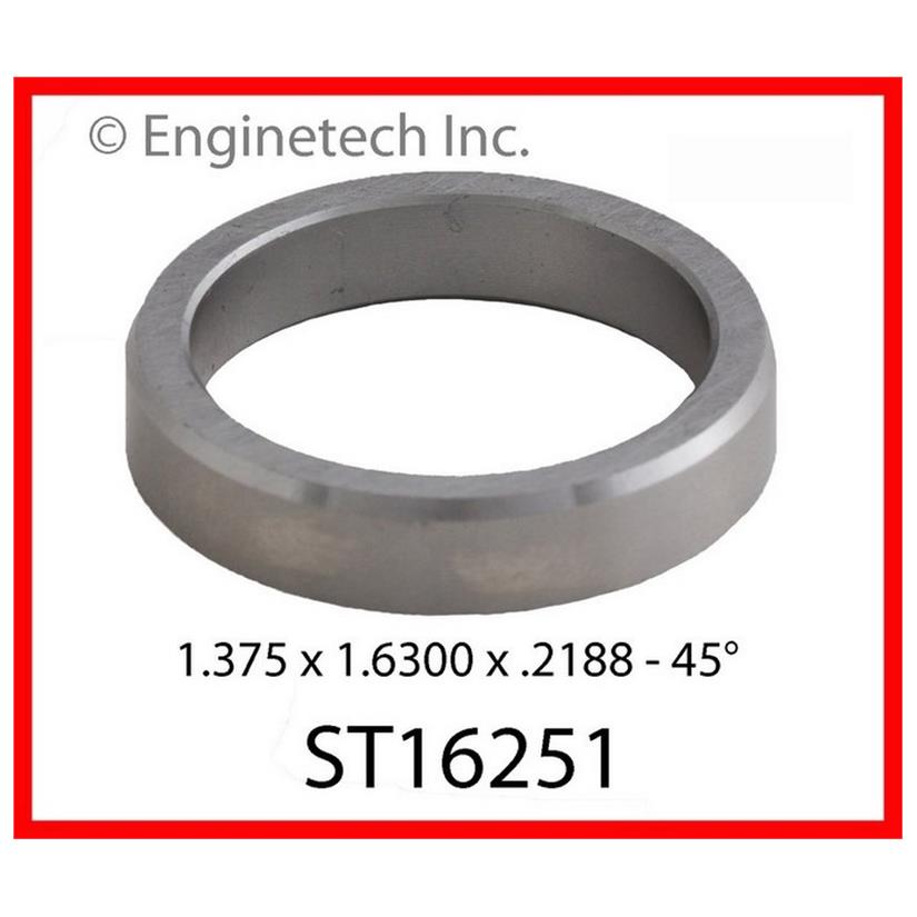 Enginetech Engine Valve Seat Set - 25 Pack for Improved Valve Train Performance