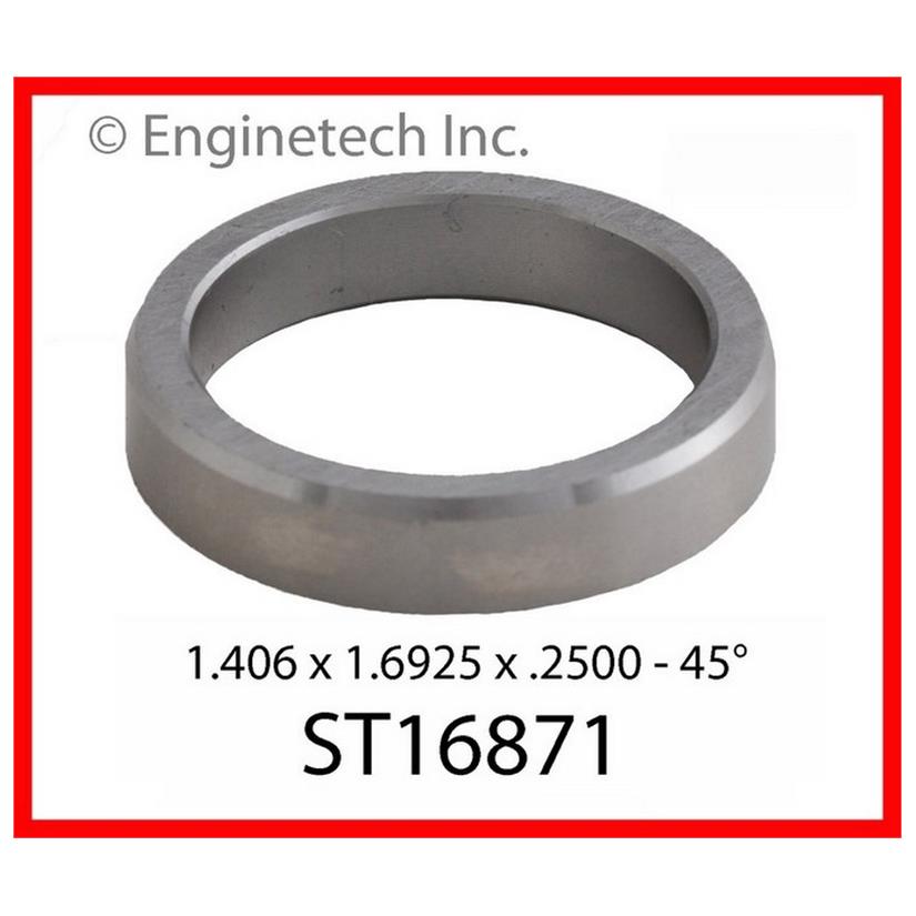 Enginetech Engine Valve Seat Set – 25 Pack for Optimal Valve Train Performance