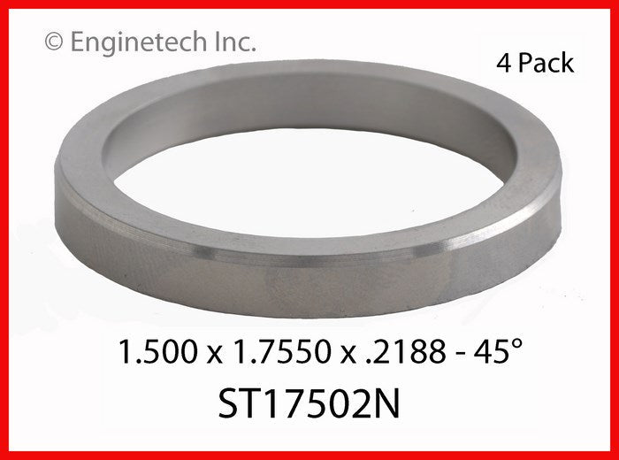 Enginetech ST17502N Engine Valve Seat 4 Pack for Ford Custom and F-Series Trucks