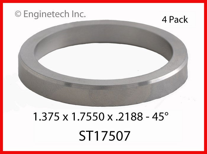 Enginetech ST17507 Engine Valve Seat - 4 Pack for Dodge D250 and D350 Models