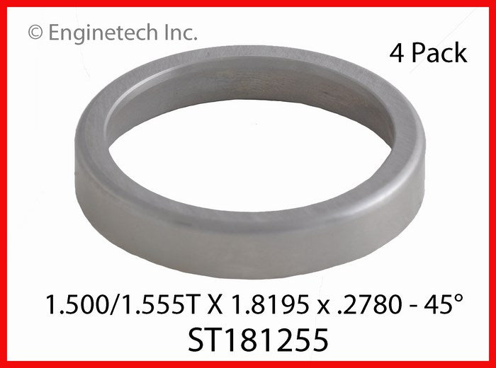 Enginetech ST181255 Engine Valve Seat Set – Hi-Chrome Material for Isuzu and Buick Engines