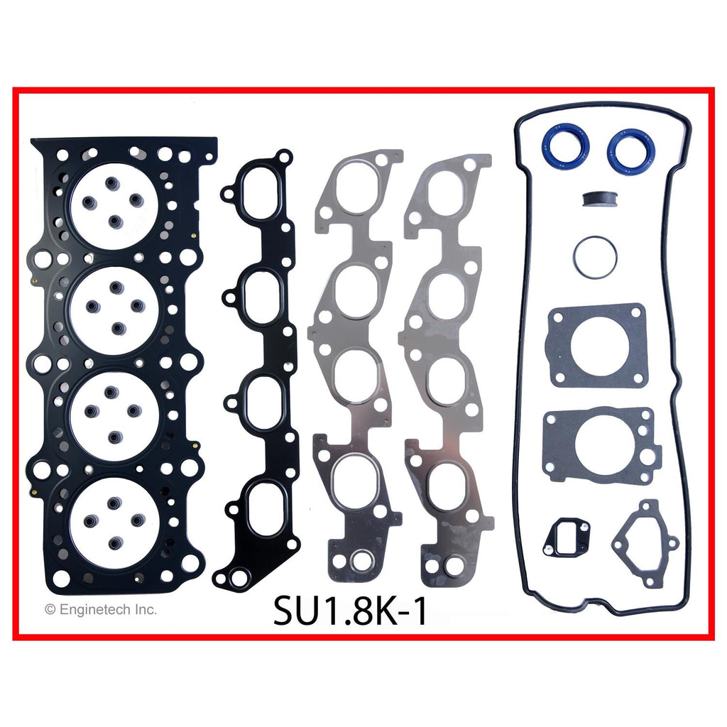 Enginetech SU1.8K-1 Engine Full Gasket Set for Suzuki Cars and Trucks