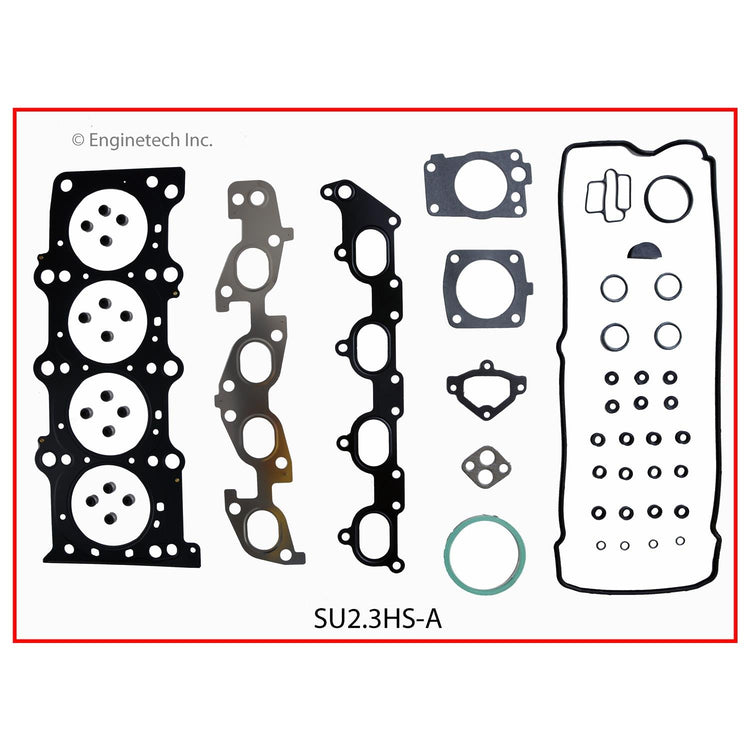 Enginetech SU2.3HS-A Engine Cylinder Head Gasket Set for Suzuki Cars and Trucks