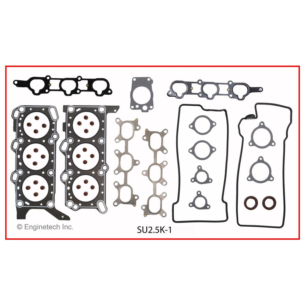 Enginetech SU2.5K-1 Engine Full Gasket Set for Suzuki and Chevrolet Vehicles