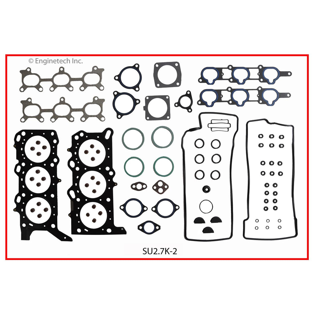 Enginetech SU2.7K-2 Engine Full Gasket Set for Suzuki Grand Vitara (2006-2008)