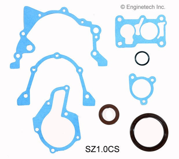 Enginetech SZ1.0CS Engine Lower End Gasket Set for Suzuki Cars and Trucks