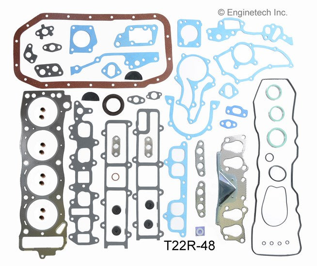 Enginetech T22R-48 Engine Full Gasket Set for Toyota 4Runner (1985-1994)