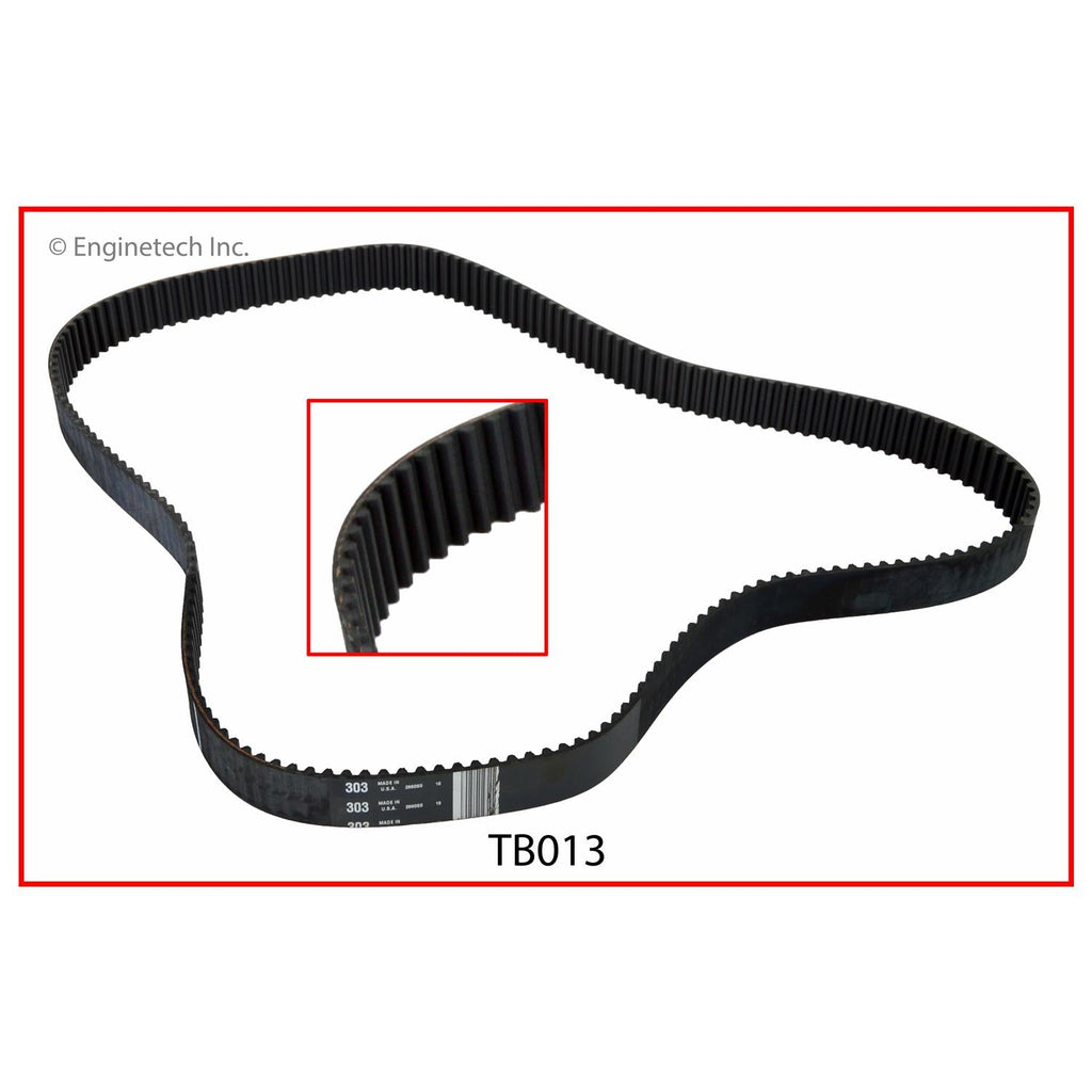 Enginetech TB013 Engine Timing Belt for Isuzu Vehicles