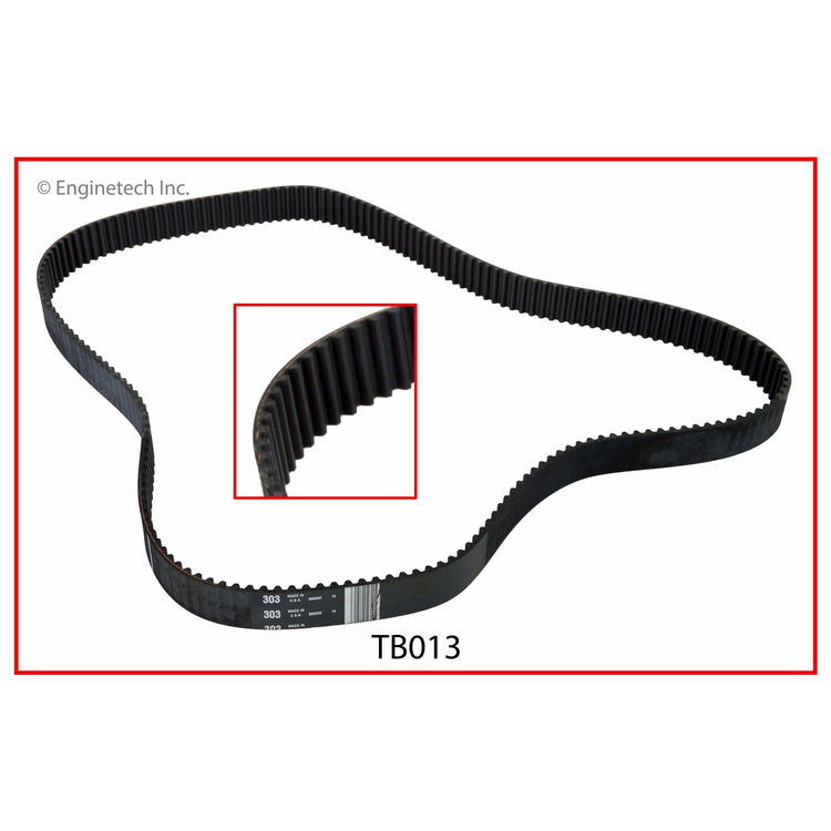 Enginetech TB013 Engine Timing Belt for Isuzu Vehicles
