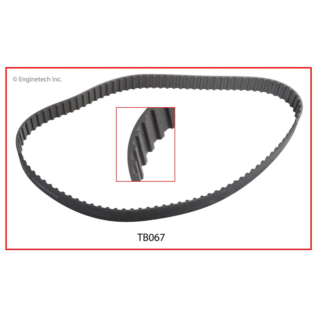 Enginetech TB067 Engine Timing Belt for Ford EXP and Escort