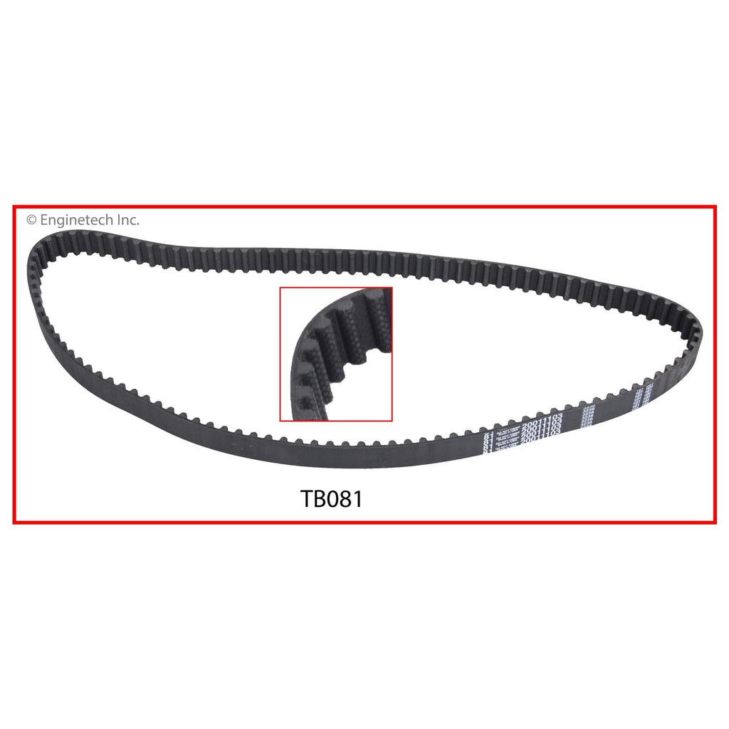 Enginetech TB081 Engine Timing Belt for Buick Skyhawk and Oldsmobile Firenza