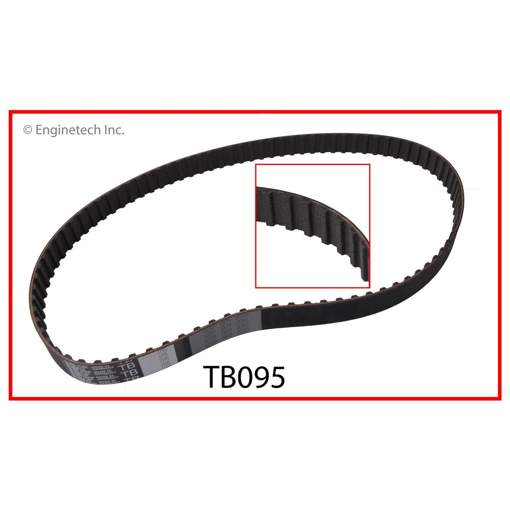 Enginetech TB095 Engine Timing Belt for Suzuki Samurai and Sidekick