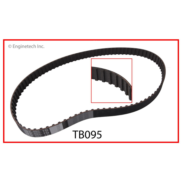 Enginetech TB095 Engine Timing Belt for Suzuki Samurai and Sidekick