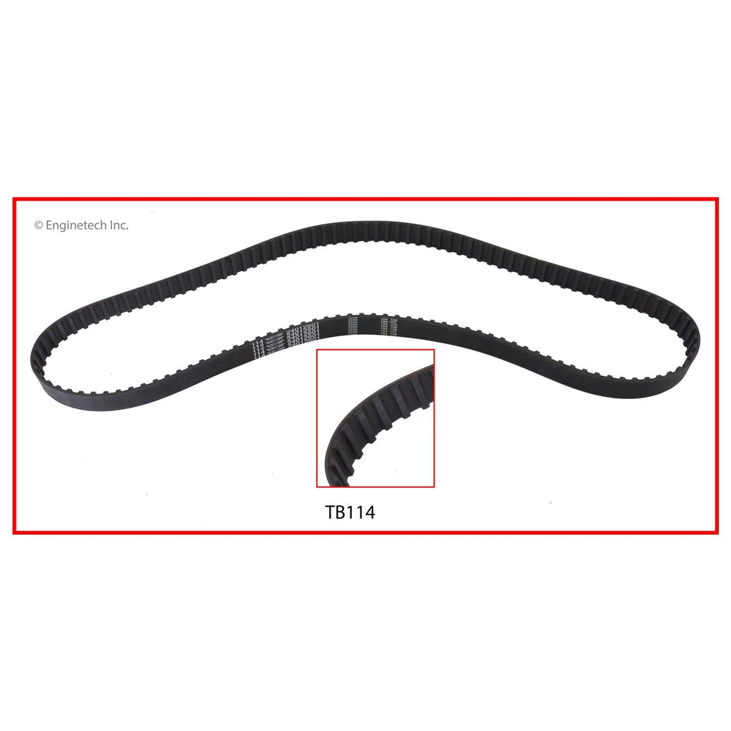 Enginetech TB114 Engine Timing Belt for Dodge and Chrysler Vehicles