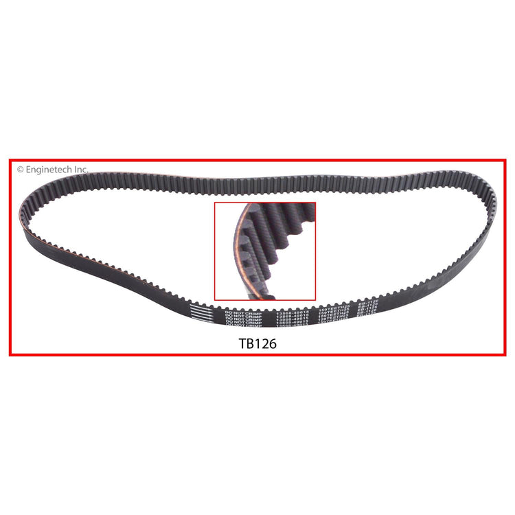Enginetech TB126 Engine Timing Belt for Toyota Cressida and Supra