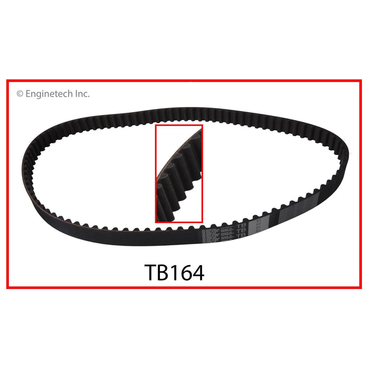 Enginetech TB164 Engine Timing Belt for Suzuki Sidekick and Geo Tracker (1989-1995)