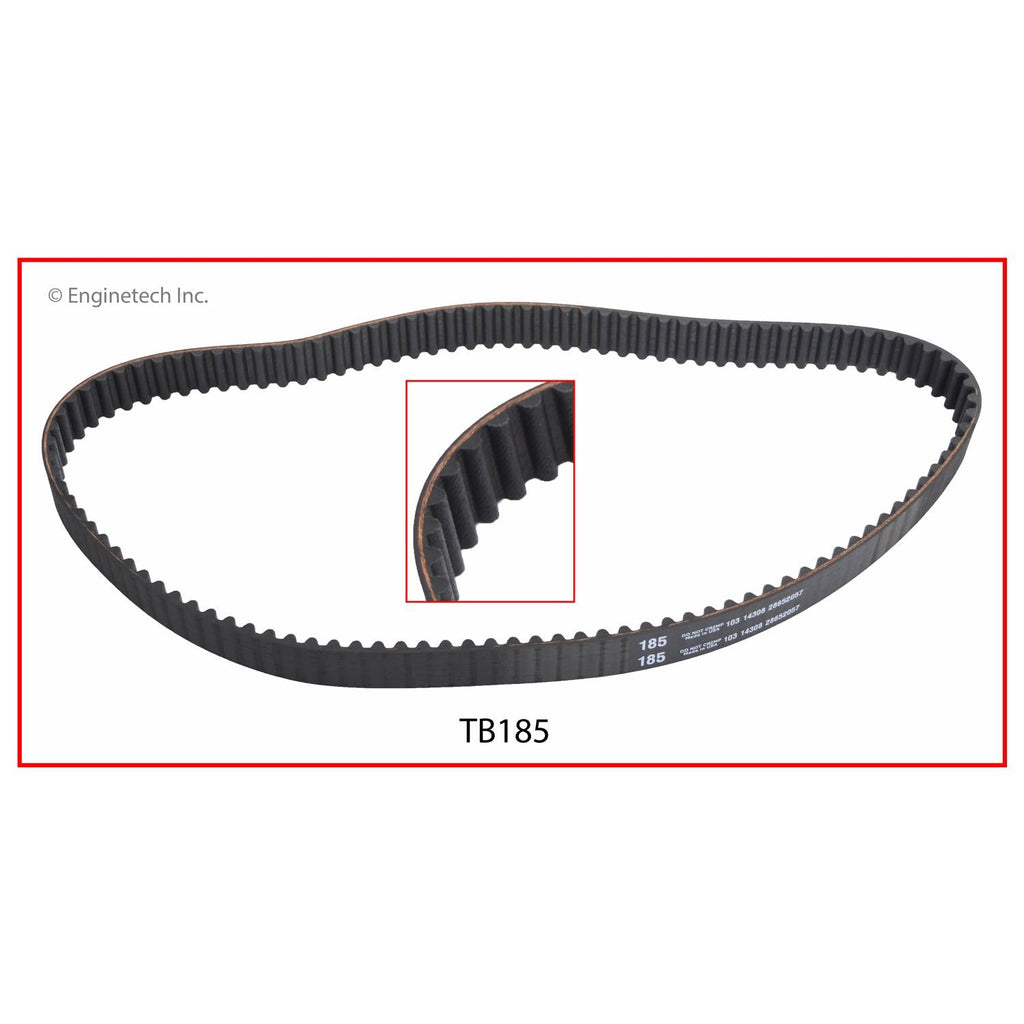 Enginetech TB185 Engine Timing Belt for Mazda 323 and Protege 1990-1994