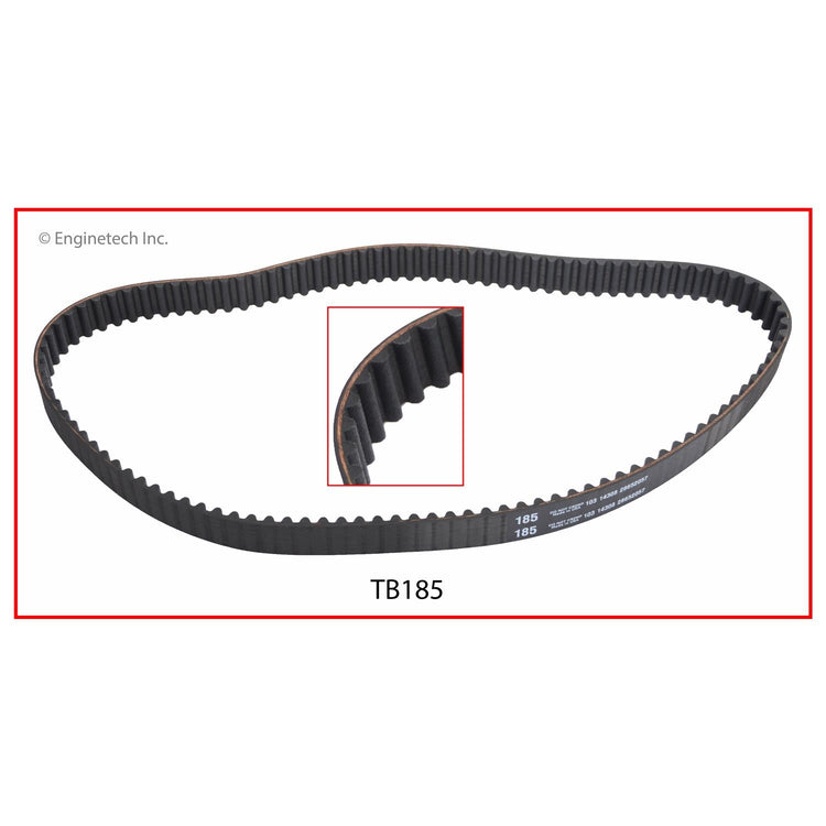 Enginetech TB185 Engine Timing Belt for Mazda 323 and Protege 1990-1994