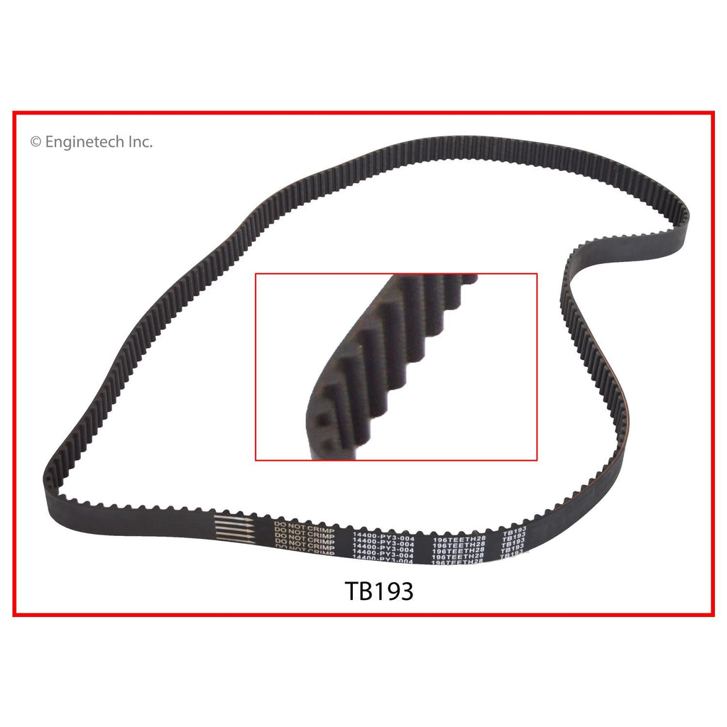 Enginetech TB193 Engine Timing Belt for Acura Legend and TL