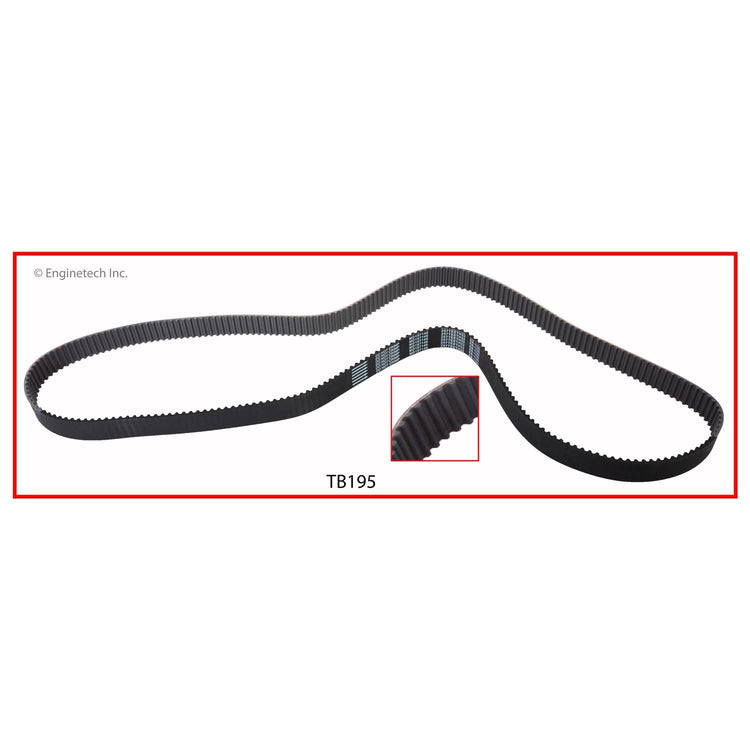 Enginetech TB195 Engine Timing Belt for Dodge Stealth and Mitsubishi 3000GT