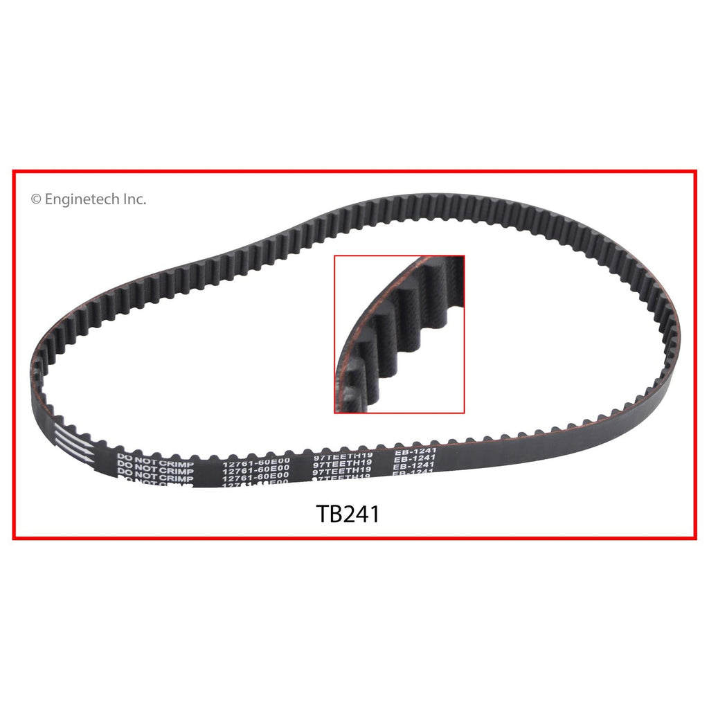 Enginetech TB241 Engine Timing Belt for Geo Metro 1993-1995