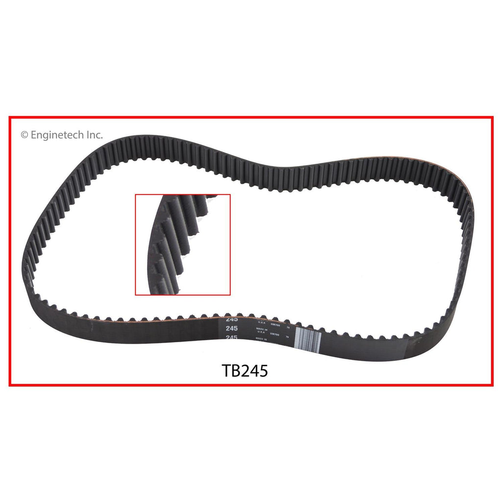 Enginetech TB245 Engine Timing Belt for Dodge Neon and Chrysler Cirrus