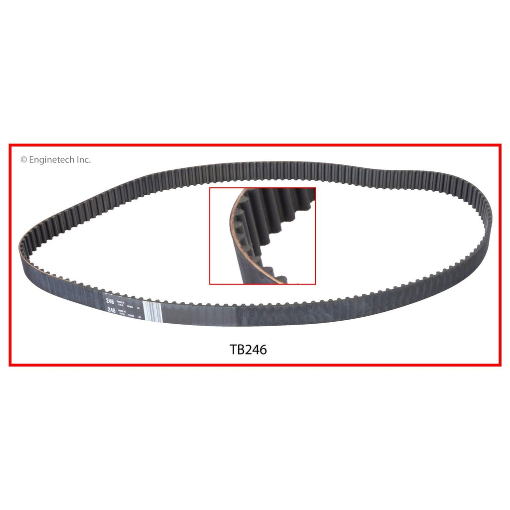 Enginetech TB246 Engine Timing Belt for Chrysler and Dodge Vehicles