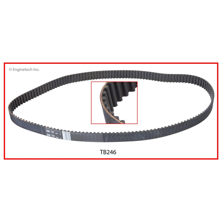 Enginetech TB246 Engine Timing Belt for Chrysler and Dodge Vehicles