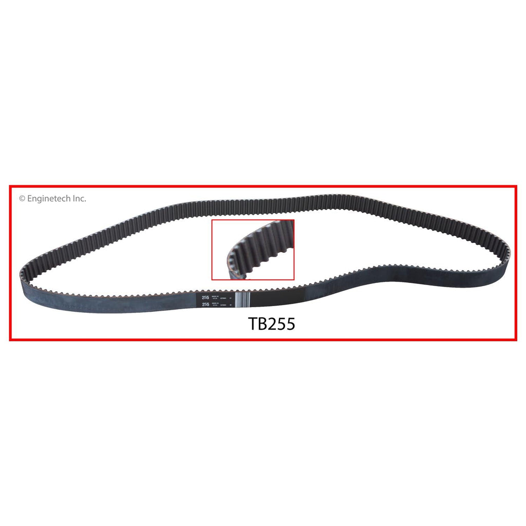 Enginetech TB255 Engine Timing Belt for Chrysler and Dodge Vehicles