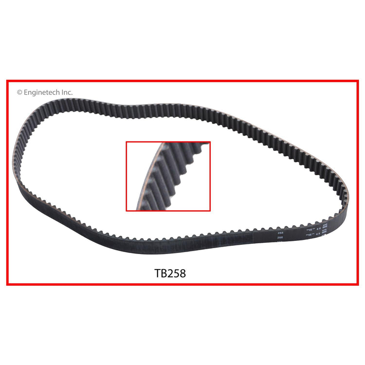 Enginetech TB258 Engine Timing Belt for Ford and Mercury Vehicles