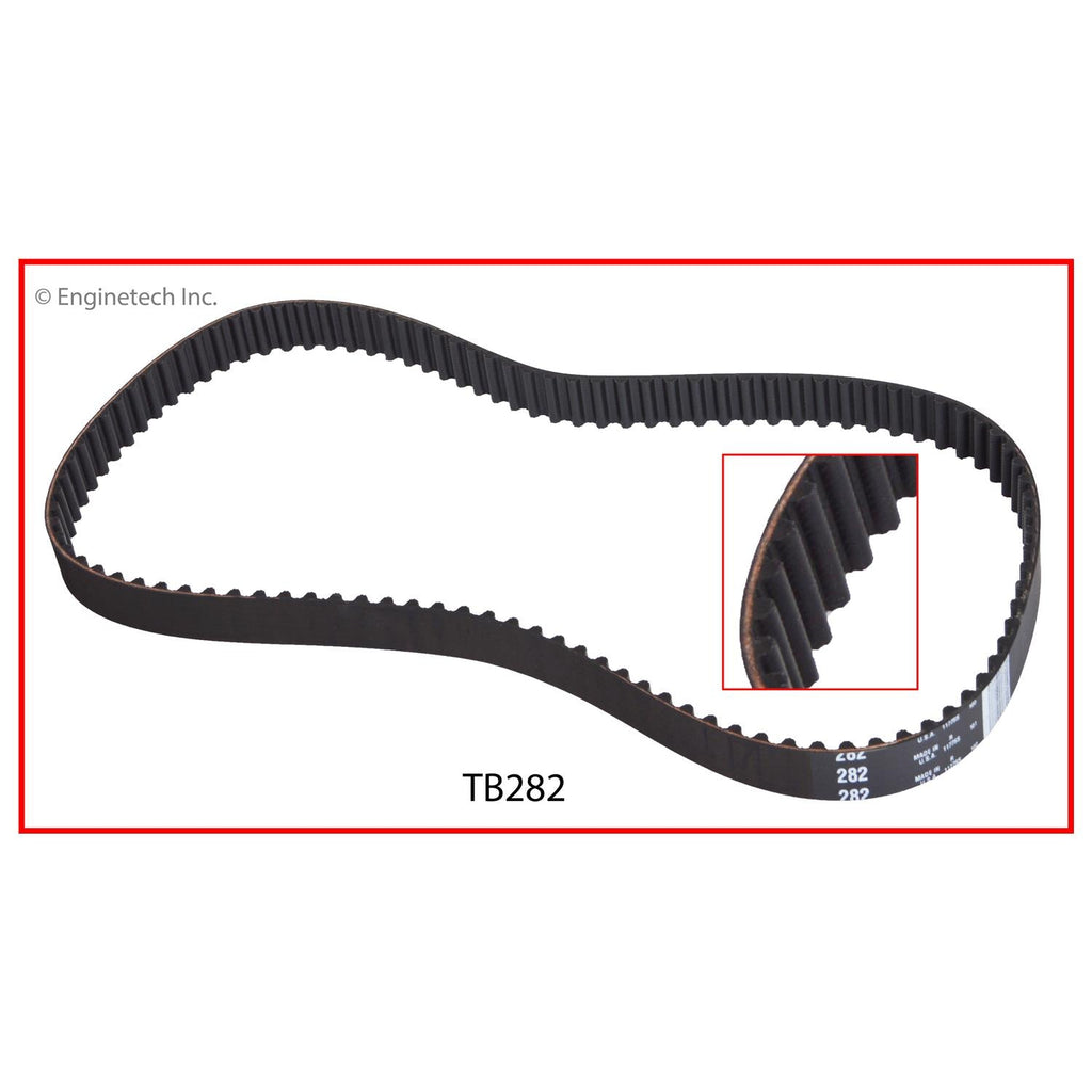 Enginetech TB282 Engine Timing Belt for Hyundai and Kia Vehicles