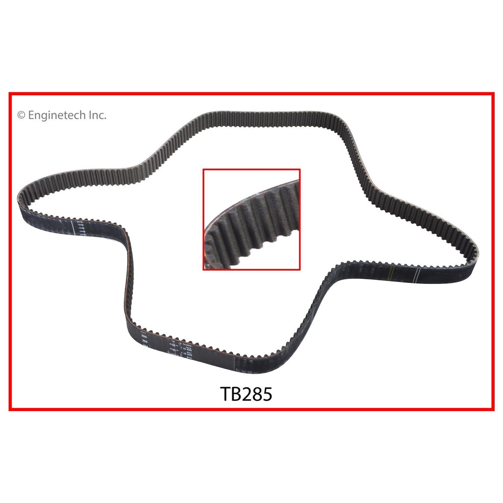 Enginetech TB285 Engine Timing Belt for 2004-2005 Saturn L300 and Cadillac CTS