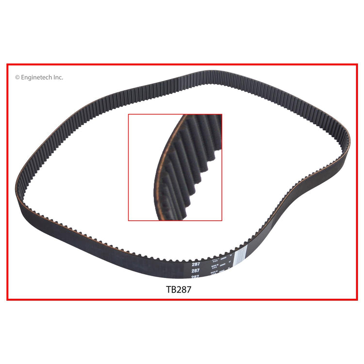 Enginetech TB287 Engine Timing Belt for Mitsubishi Vehicles