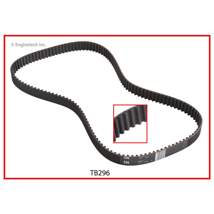 Enginetech TB296 Engine Timing Belt for Volkswagen 1998-2006 Models