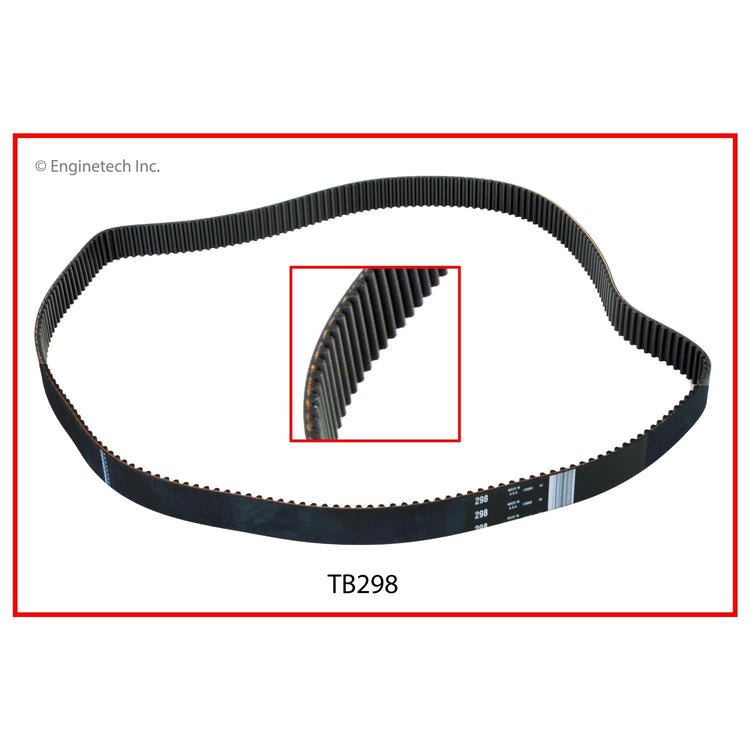 Enginetech TB298 Engine Timing Belt for Lexus and Toyota Vehicles