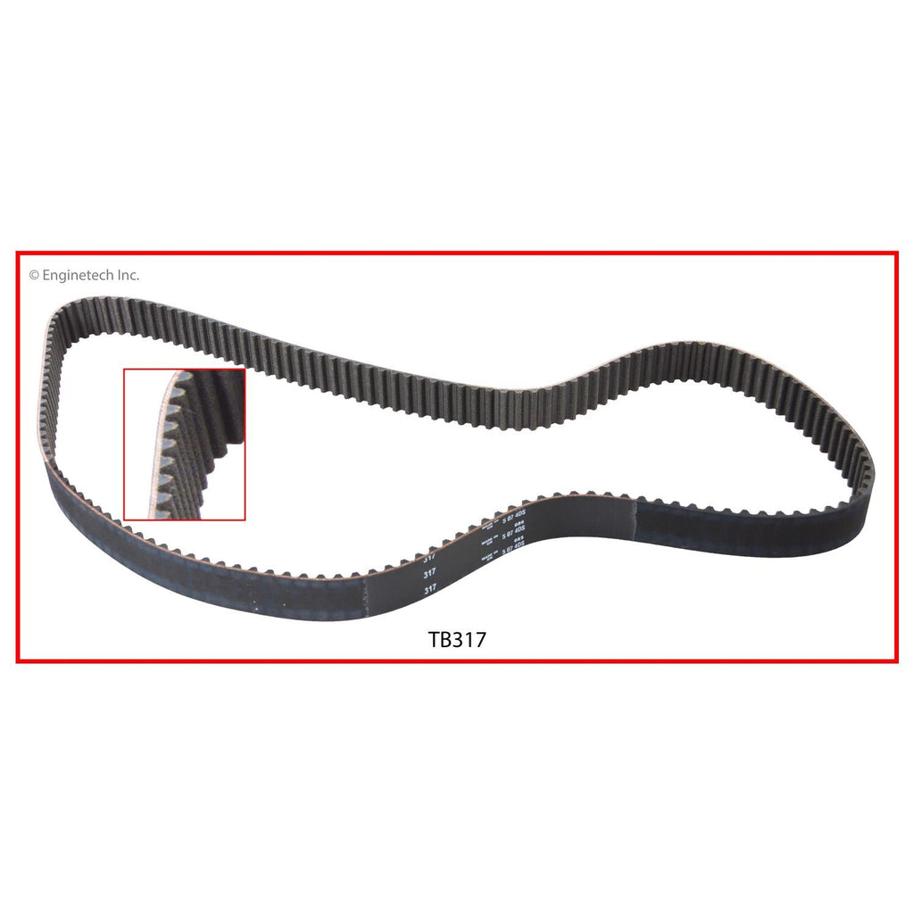 Enginetech BBPTTB317 Engine Timing Belt for Audi A4 and Volkswagen Passat