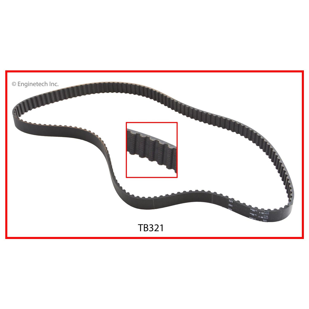 Enginetech TB321 Engine Timing Belt for Volkswagen Vehicles