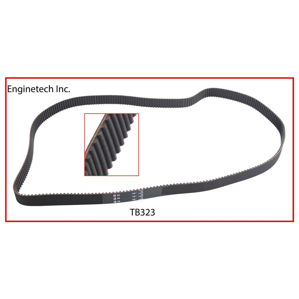 Enginetech TB323 Engine Timing Belt for Hyundai and Kia Vehicles