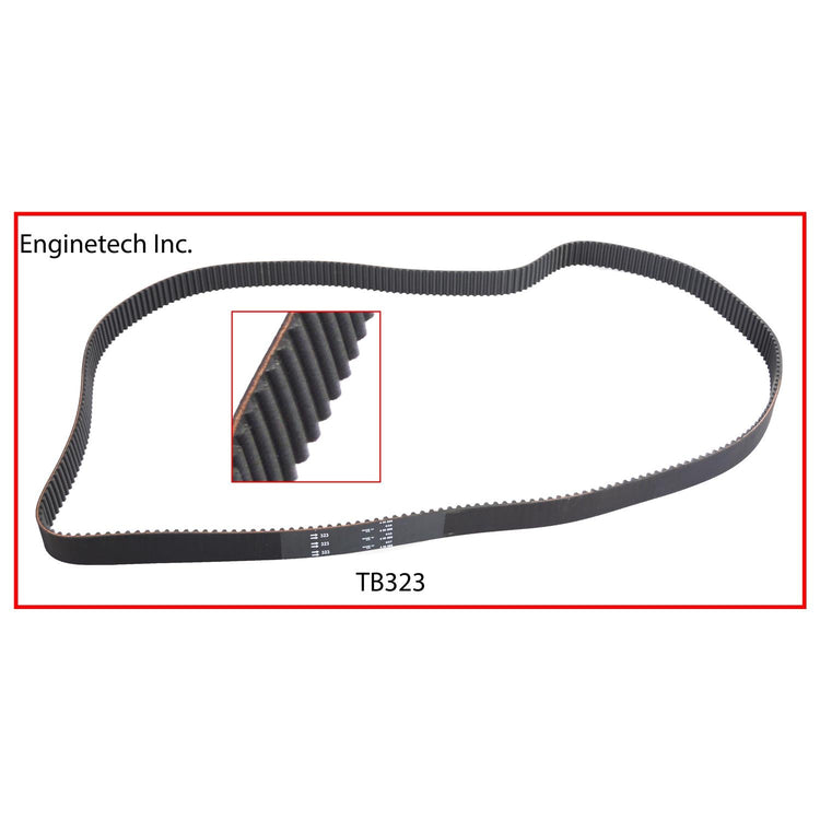 Enginetech TB323 Engine Timing Belt for Hyundai and Kia Vehicles