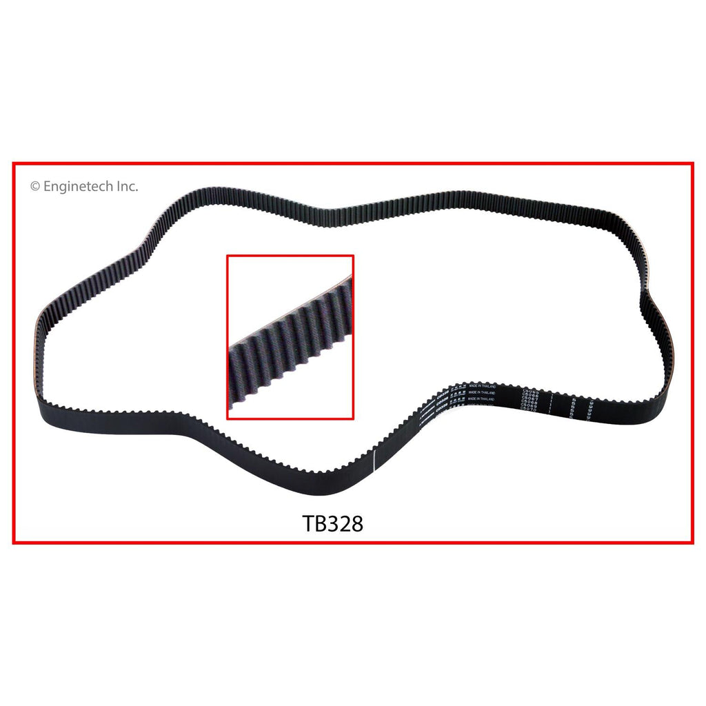 Enginetech TB328 Engine Timing Belt for Subaru Vehicles