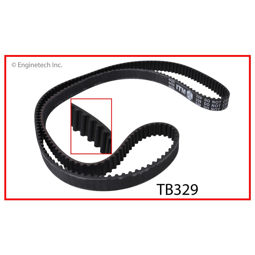 Enginetech TB329 Engine Timing Belt for Honda and Acura Models