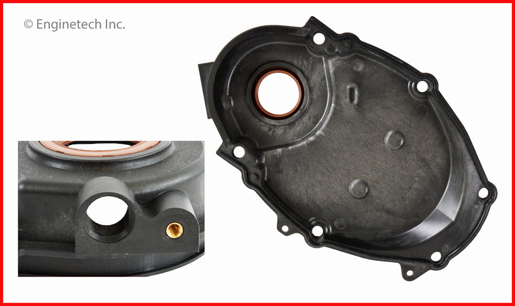 Enginetech TC262 Engine Timing Cover for Select Isuzu, Chevrolet, and GMC Models