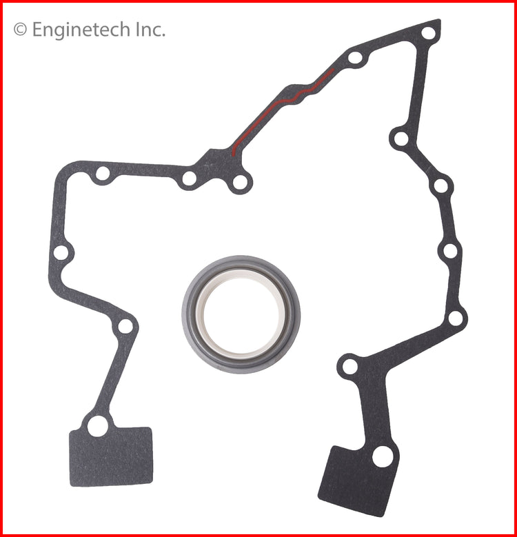 Enginetech TCCU359-A Engine Timing Cover Gasket Set for Cummins Truck